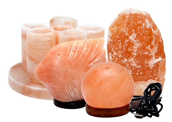 All Salts Lamps Together