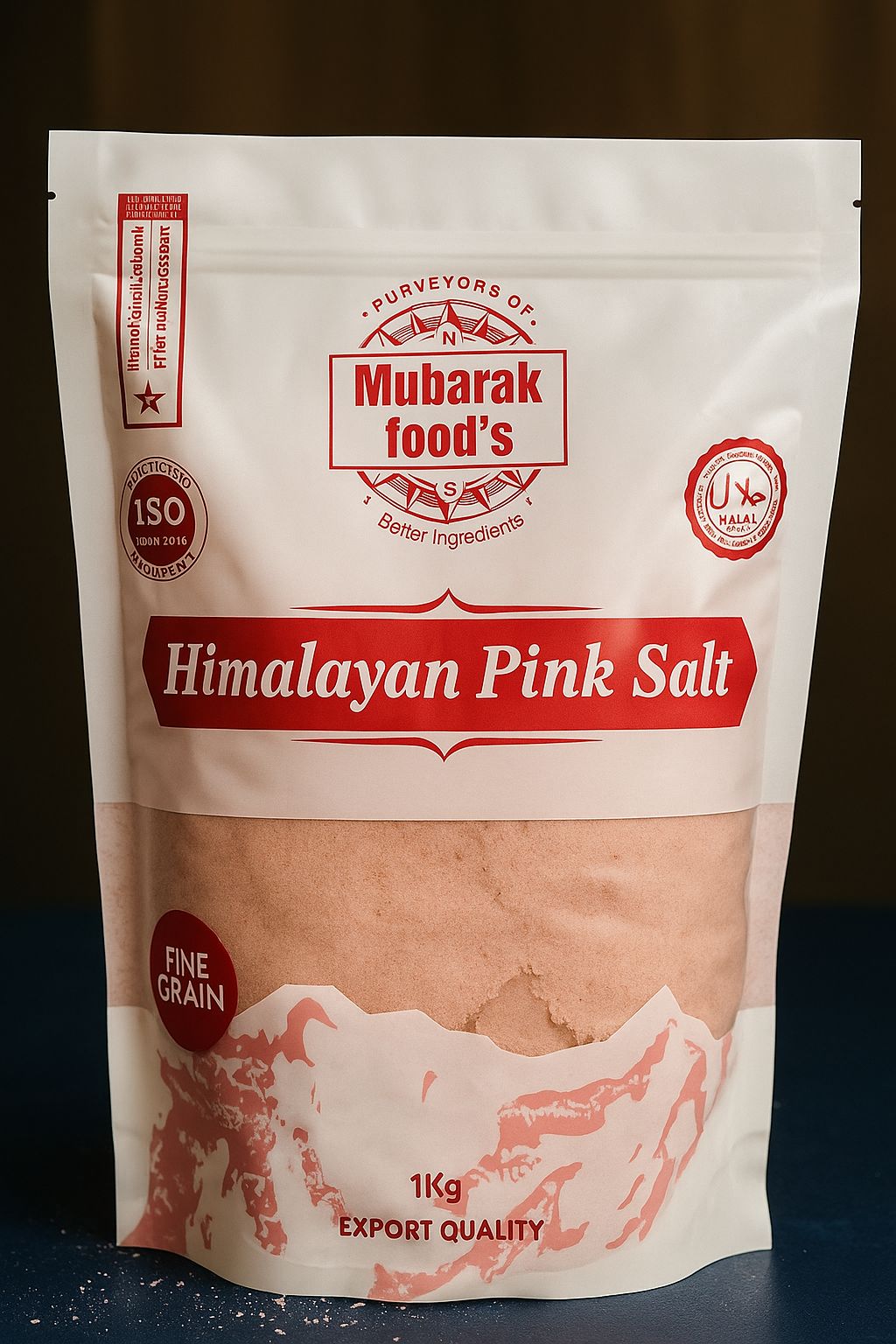 Mubarak Foods Himalayan Pink Salt – Organic, Unprocessed, Mineral Packed Gourmet Salt