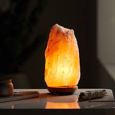 salt table lamp